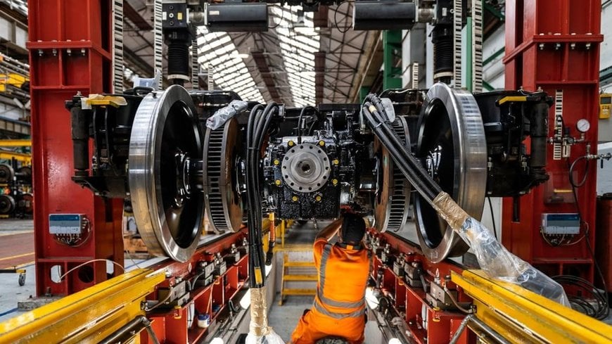 Alstom train bogie overhaul project reaches major milestone